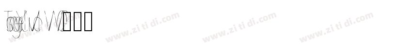 TsangerYuMo W02字体转换